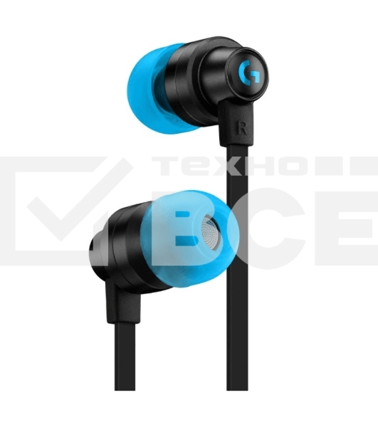 Гарнитура игровая Logitech G333 Black (черный), 3.5мм (арт. 981-000927, M/N: A00135 / A00138)