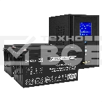 Комплект Источник бесперебойного питания EX295988RUS + батарея 150Aч EX282990RUS 2шт (инвертор, синус, для котла) ExeGate SineTower SZ-1500.LCD.AVR.2SH.1C13.USB <1500VA/1200W, чистый синусоида, LCD дисплей, AVR, 2*Schuko+1*C13, USB, линейно-интерактивный,, фото2