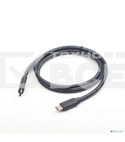 Кабель USB Cablexpert CCP-USB3.1-CMCM-2M, USB3.1 Type-C/USB3.1 Type-C, 2м, пакет