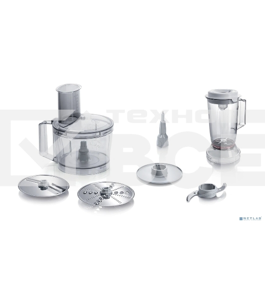 Кухонный комбайн Bosch MCM3200W, 800 Вт, 2 скорости, чаша 2300 мл.