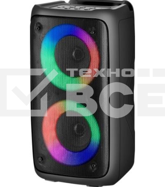 Портативная колонка Defender Boomer 20 20Вт Light/BT/FM/USB/AUX/MIC черный