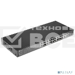 Сетевой коммутатор JetStream 24-port 10/100Mbps + 4-port Gigabit L2 Smart Switch with 24-port PoE+, PoE budget up to 250W, support PoE power management, with abundant L2 features,1U rack mountable, full managed via web UI/CLI/SSH/Telnet/SNMP, фото5