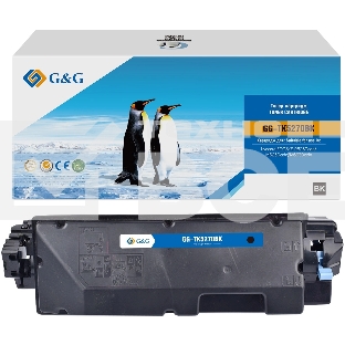 Картридж лазерный G&G GG-TK-5270BK (TK5270BK) черный (8000 стр.) для Kyocera ECOSYS P6230cdn/M6230cidn/M6630cidn
