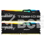 Оперативная память Kingston Fury Beast, DDR5, 64GB (2x32GB), 5600MHz, CL40, с радиатором, RGB, черный, фото4