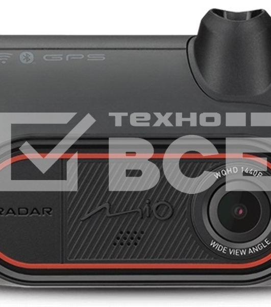 Видеорегистратор с радар-детектором Mio MiVue i157 GPS черный