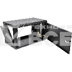 Шкаф телекоммуникационный настенный разборный ЦМО ЭКОНОМ 6U (600 x 650) дверь металл, цвет черный (ШРН-Э-6.650.1-9005), фото5