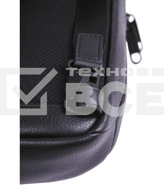 Рюкзак слинг мужской Piquadro Than CA6616S135/N черный кожа