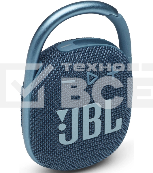 Портативная акустическая система JBL CLIP 4, синий