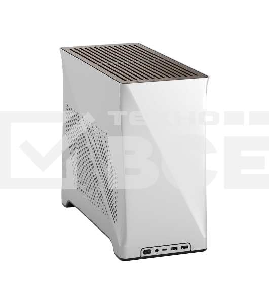 Компьютерный корпус без блока питания Fractal Design Era 2, SFF, 2x120мм, 2xUSB-A 3.0 + 1xUSB 3.2 Type-C, SFX PSU Support, mITX Silver