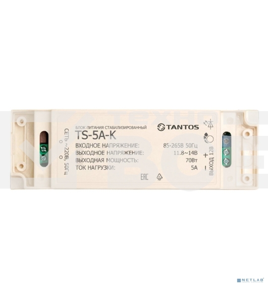 Блок питания стабилизированный Tantos TS-5A-K