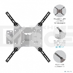 Удлинитель для кронштейнов Kromax ADAPTER-400, аксессуар, расширение до VESA 200/300*200/300/400*200/400*300/400 мм, max 35 кг, фото10