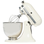 Настольный миксер с откидным блоком KitchenAid 5KSM125EPL Artisan 4.8 л, бежевый, фото3