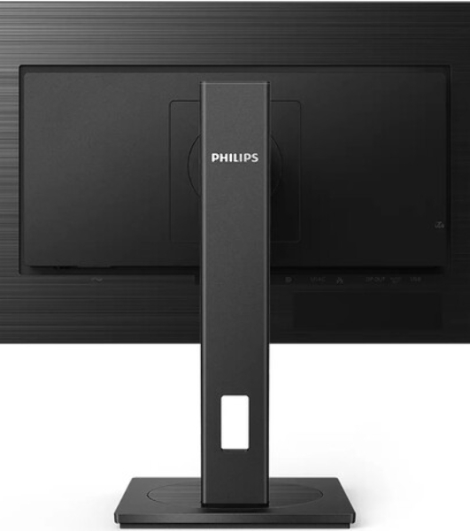 Монитор 23.8' PHILIPS 243S1/00 Black с поворотом экрана (IPS, 1920x1080, 75Hz, 4 ms, 178°/178°, 250 cd/m, 50M:1