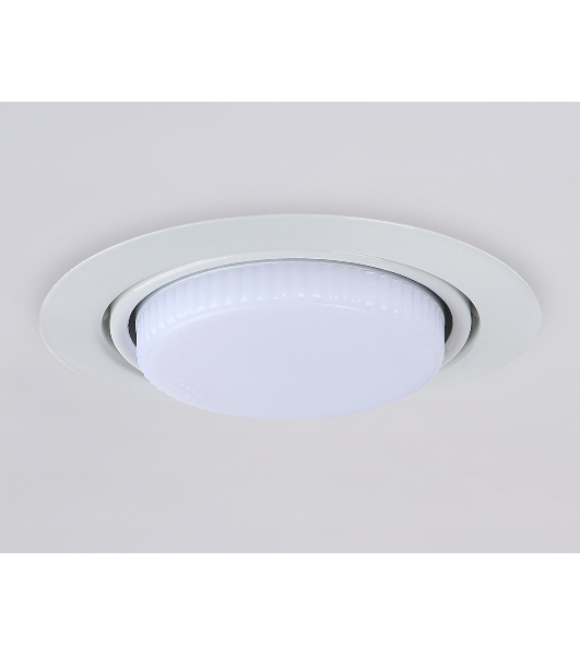 Светильник встраиваемый G10122 WH белый GX53 max 12W D120*48