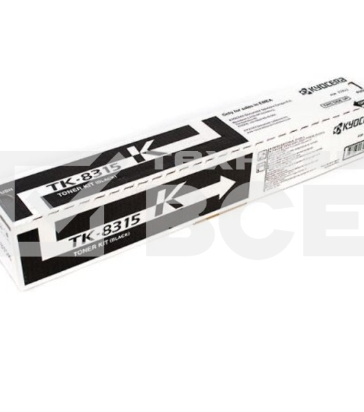 Картридж лазерный Kyocera TK-8315K (1T02MV0NL0) черный для TASKalfa 2550ci 12000 стр.