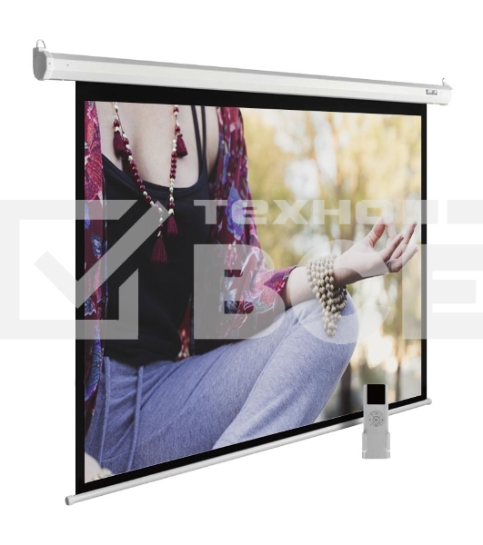 Экран Cactus 210x280см MotoExpert CS-PSME-280x210-WT 4:3 настенно-потолочный рулонный белый (моторизованный привод)