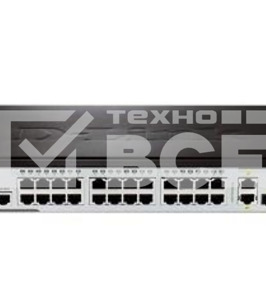 Управляемый коммутатор 2 уровня D-Link DES-3200-28/C1A с 24 портами 10/100BASE-T + 2 комбо-портами 1000Base-T/SFP