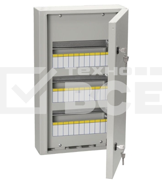 Корпус металлический ЩРн-36з-0 У2 IP54 ИЭК MKM11-N-36-54-Z