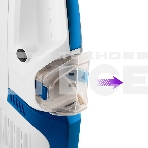 Пылесос вертикальный паровой Kitfort KT-556 белый, питание от сети, 1700 Вт, уборка сухая/паром, пылесборник 0.4 л, фото3