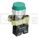 Кнопка управления IEK LAY5-BL31 без подсветки зеленая 1з, фото2