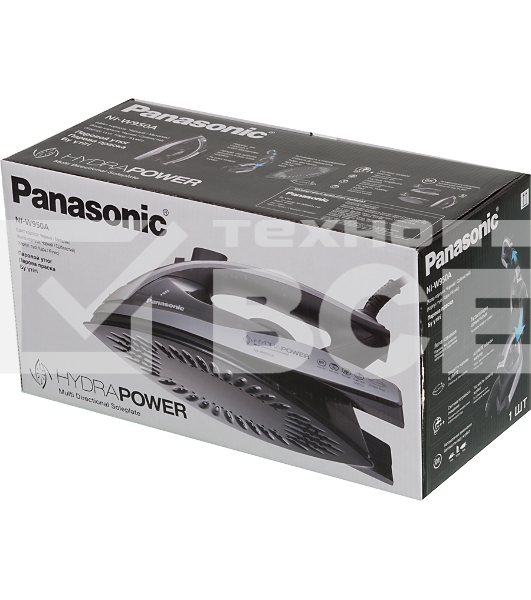 Утюг Panasonic NI-W950ALTW 2400Вт черный
