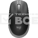 Мышь беспроводная Logitech M190 черный/серый, 1000 dpi, радиоканал, USB, кнопки - 3, фото11