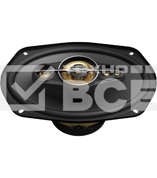 Колонки автомобильные Pioneer TS-A6988S 700Вт 92дБ 4Ом 16x24см (6x9дюйм) (ком.:2кол.) коаксиальные пятиполосные