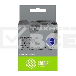 Картридж ленточный Cactus CS-LK3YBP черный шрифт, желтый фон (9 мм, 9 м) для Epson LW300/LW400/LW700/LW600P/LW1000P/K400/Z700/Z900, фото 1