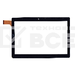 Сенсорное стекло (тачскрин) XC-PG1010-131-A1, черное, фото2