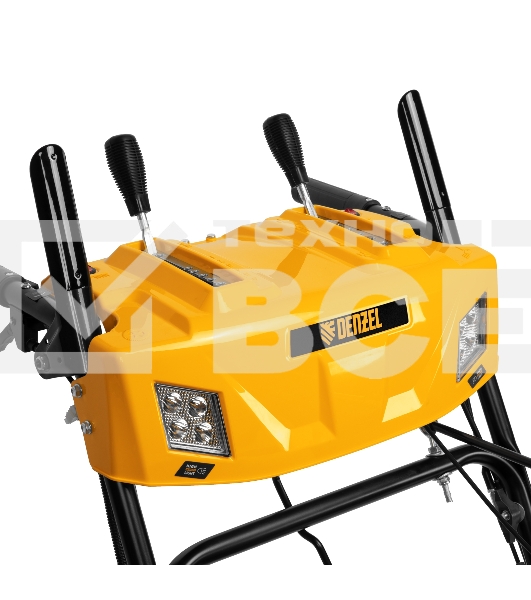 Бензиновая снегоуборочная машина SBL 711DT PRO, 420cc, гусеницы, эл.старт, блок. дифф.  Denzel