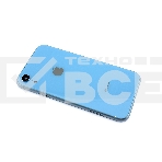 Задняя крышка (корпус) в сборе с рамкой для Apple iPhone XR blue, фото 1