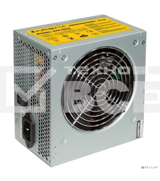 Блок питания Chieftec GPA-500S8, 500Вт, 120мм, серый