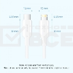 Кабель Vention USB 2.0 CM/Lightning 8M для iPad/iPhone 3A - 1м. Черный, фото4