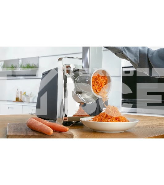 Мясорубка Bosch MFW67440 2000Вт черный/серебристый