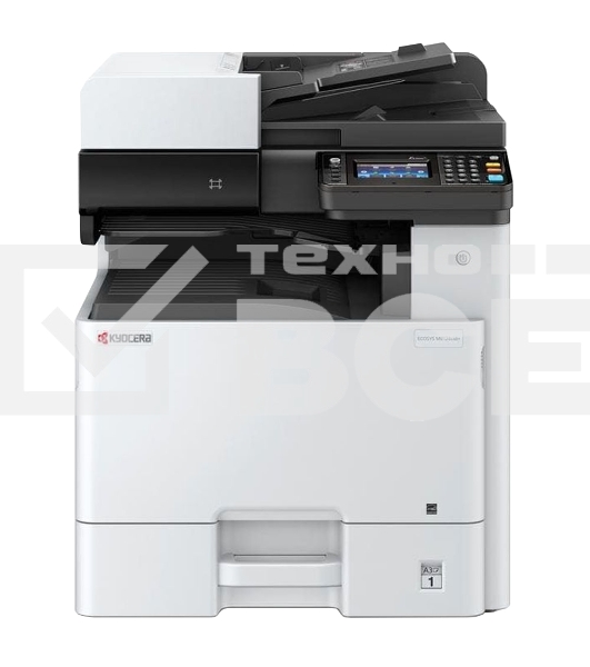 МФУ лазерный Kyocera Ecosys M8124cidn (1102P43AX0) АЗИЯ, (А3, 24/12 ppm A4/A3 1,5 GB, USB, Network, дуплекс, автоподатчик, пуск. комплект, старт. карт.TK-8110)