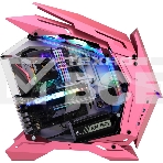 Корпус без блока питания JONSBO MOD-3, Full-Tower, TG, no fans, 2xUSB-A 3.0, EATX, ATX, mATX, mITX Pink, фото6