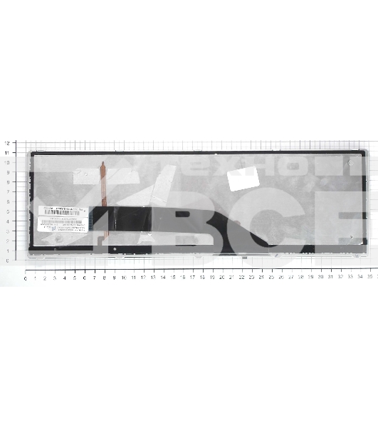 Клавиатура для ноутбука Asus K50 K60 K70 черная с подсветкой