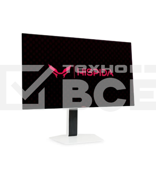 Монитор 27' NERPA HISPIDA GI27Q28HE OLED 2560x1440, 280 Гц, 0.03 мс, 16:9, 250 кд/м², 2xHDMI 2.1, 2xDP 1.4, 3.5 Jack, FreeSync, Low Blue Light, VESA 100x100, черный/белый
