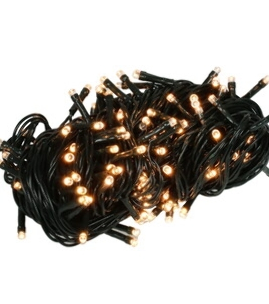 Гирлянда Neon-night 'Твинкл Лайт' 10 м, темно-зеленый ПВХ, 80 LED, цвет мультиколор