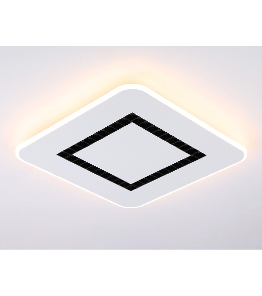 Светильник Ambrella light FL51415 WH белый 3000K/4200K/6400K 68W 488*488*40 (ПДУ ИК)