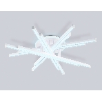 Потолочный светодиодный светильник Ambrella light FL6275 WH белый 134W 3000K-6400K 800*800*165 (ПДУ ИК), фото4