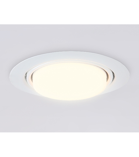 Светильник встраиваемый G10122 WH белый GX53 max 12W D120*48
