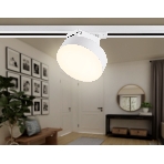 Трековый однофазный светодиодный светильник Ambrella light GL6835 WH белый LED 15W 3000K D115*80, фото5