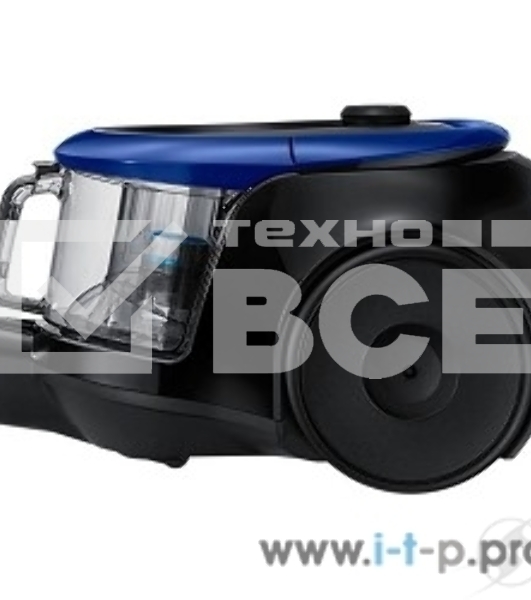 Пылесос Samsung VC18M21A0SB синий, 380/1800 Вт, уборка сухая, пылесборник контейнер 1.5 л