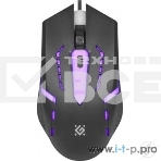 Мышь проводная Defender Flash MB-600L черный, 1200 dpi, USB, кнопки - 4, фото2