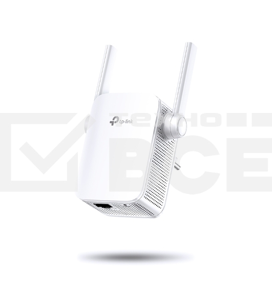 Усилитель сигнала TP-LINK SOHO TL-WA855RE Усилитель беспроводного сигнала, скорость до 300 Мбит/с поставляется без кабеля RJ-45
