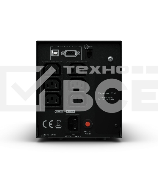 Источник бесперебойного питания CyberPower PR750ELCD 750VA/675W USB/RJ11/45 (6 IEC)