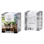 Декоративный фонарь со свечкой, плетеный корпус, бронза, размер 14х14х16,5 см, цвет теплый белый, фото3