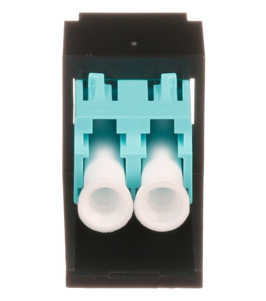 Адаптер Panduit CMDSAQLCZBL проходн. Mini-ComLC дупл. 50/125 OM3 черный