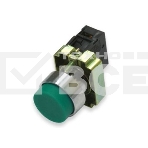 Кнопка управления IEK LAY5-BL31 без подсветки зеленая 1з, фото 1